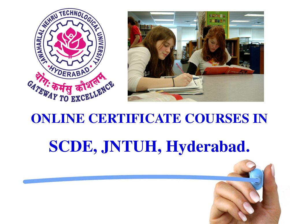 Certificate Courses in SCDE JNTUH