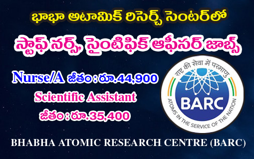 Jobs in BARC