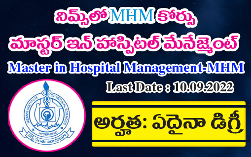 MHM Course in NIMS