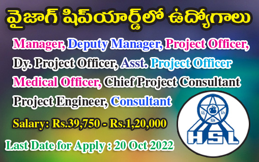 Jobs in vizag Shipyard