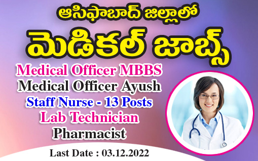 Medical Jobs in Asifabad