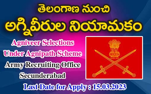 Agniveer Selections in Telangana